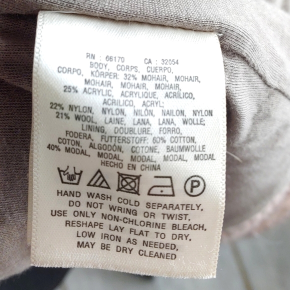 Anthropologie Moth Womens M Soft Woodland Plaid Mohair Wrap Cardigan Coat - Picture 7 of 9